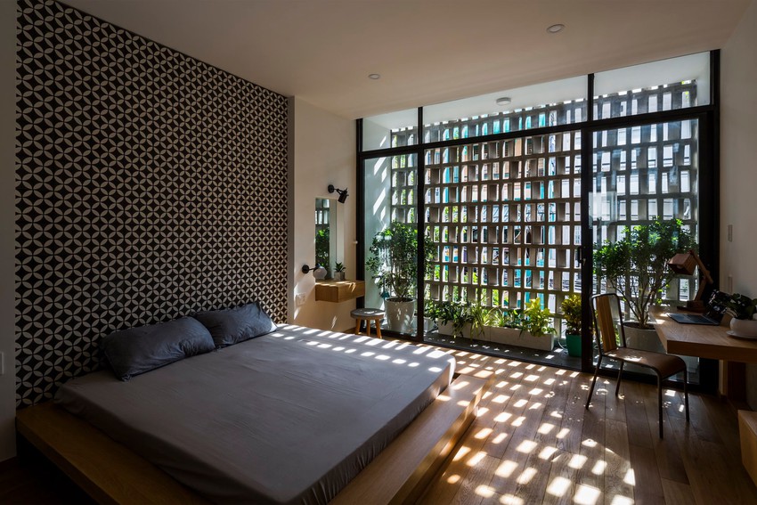 Bố mẹ chịu chơi x&acirc;y nh&agrave; 136m2 ở S&agrave;i th&agrave;nh tặng con g&aacute;i, kiến tr&uacute;c bổ đ&ocirc;i biệt lập nhưng vẫn kh&ocirc;ng thiếu sự gắn kết - Ảnh 18.