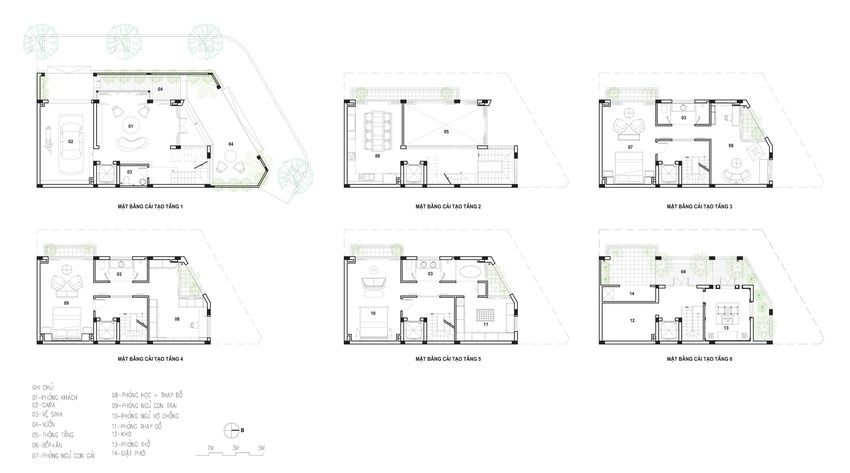 Biệt thự 3 mặt tiền nằm trong khu đô thị đắt đỏ ở Hà Nội ấy thế mà chủ nhà chịu chơi đục 7 mét tạo thông tầng chỉ để có khoảng thở cho cây xanh phát triển - Ảnh 14.