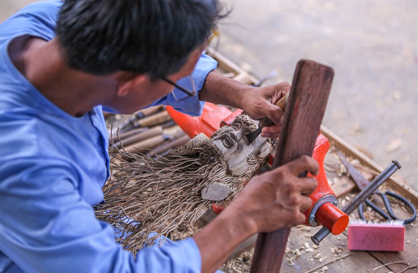 Nghệ nhân răng sún ở Hội An đổi đời nhờ bắt gốc tre… bật cười - Ảnh 5.