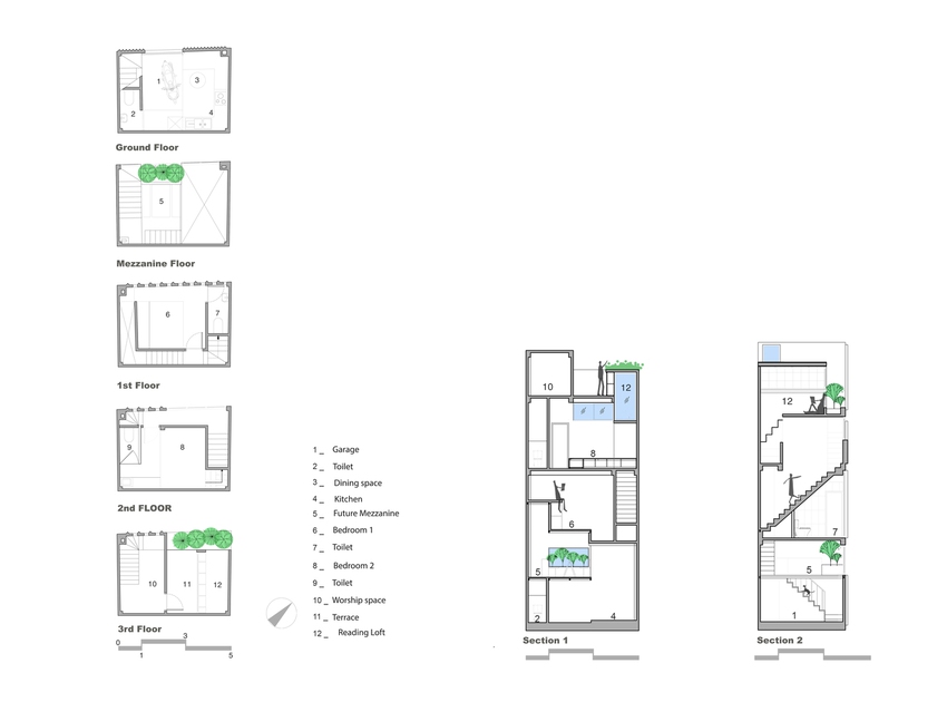 Gia đình 3 người sống trong nhà 18m2 ở Phú Nhuận, Sài Gòn: không bí bách mà thông thoáng đến ngạc nhiên nhờ vào 1 giải pháp cực thông minh - Ảnh 16.