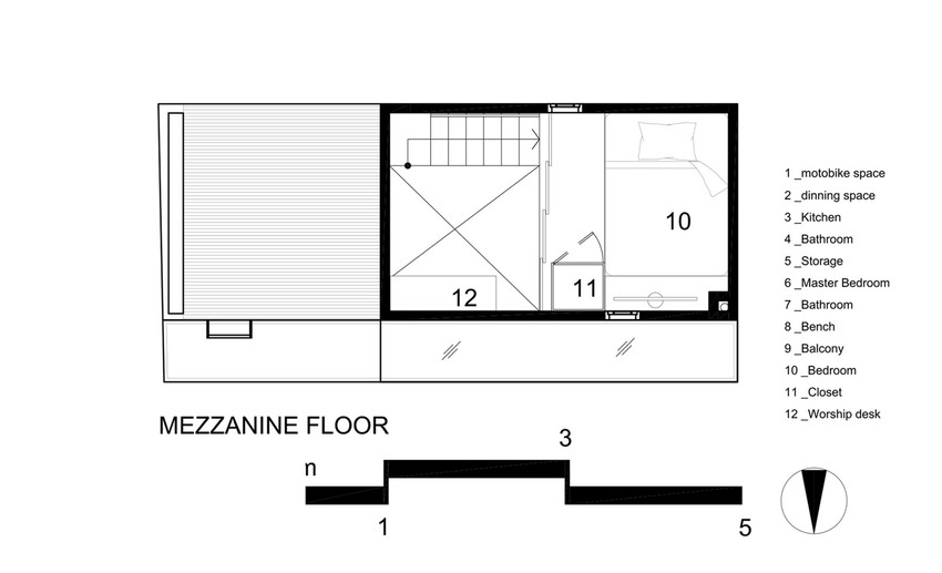 Nhà tí hon chỉ 16m2 của ᴠợ chồng trẻ Sài Gòn được báo Tây khen hết lời: Tưởng chật hẹp, tù túng hóa ra lại thông thoáng, tiện nghi nhờ 1 điểm - Ảnh 10.