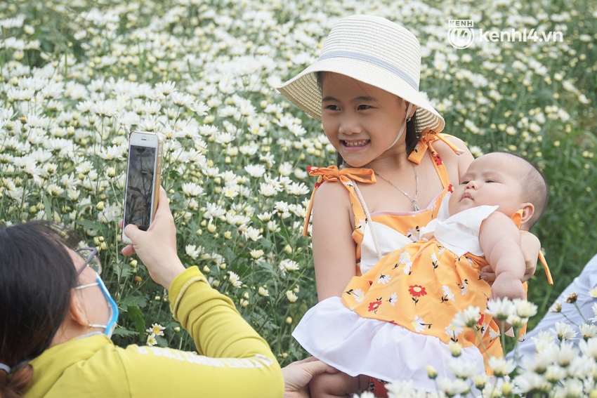 Ảnh: Du khách hào hứng sống ảo tại vườn cúc họa mi trái mùa giữa lòng Đà Nẵng - Ảnh 11.