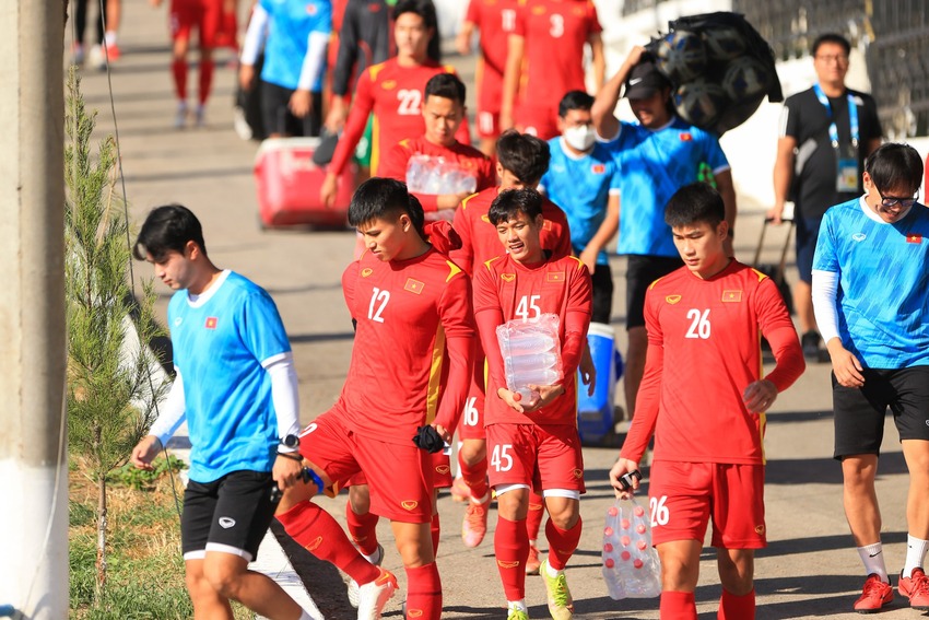 U23 Việt Nam đến nhầm sân tập của U23 Thái Lan trước ngày định đoạt vé vào tứ kết - Ảnh 3.