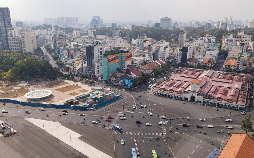 Toàn cảnh giếng trời khổng lồ hình hoa sen giữa lòng TP.HCM của tuyến Metro số 1 - Ảnh 7.