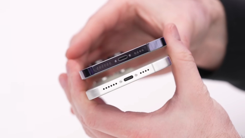 iPhone 15 Ultra đẹp mê đắm trong video thực tế đầu tiên: Màn hình mỏng nhất thế giới, cổng sạc và nút bấm có nâng cấp lịch sử! - Ảnh 10.