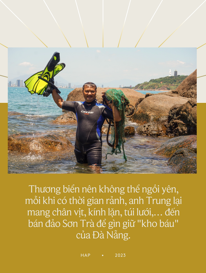 Chuyện những chiếc lưới ma bức tử san hô ở Đà Nẵng và nhóm phượt đáy biển, giải cứu đại dương - Ảnh 1.