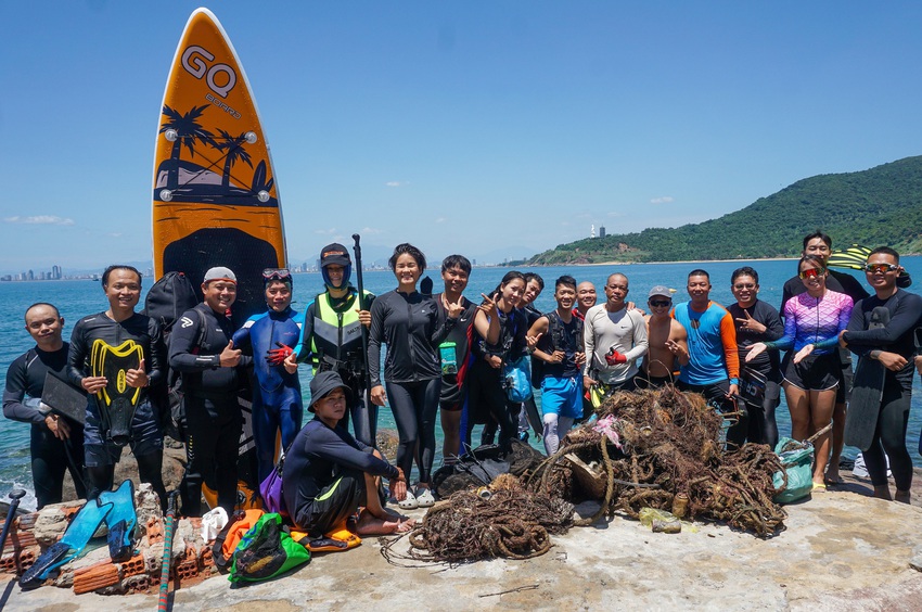 Chuyện những chiếc lưới ma bức tử san hô ở Đà Nẵng và nhóm phượt đáy biển, giải cứu đại dương - Ảnh 20.