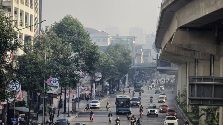 Toàn cảnh Hà Nội sáng nay: Bụi mờ như Sapa, nằm trong top 10 quốc gia ô nhiễm không khí nhất thế giới- Ảnh 10.