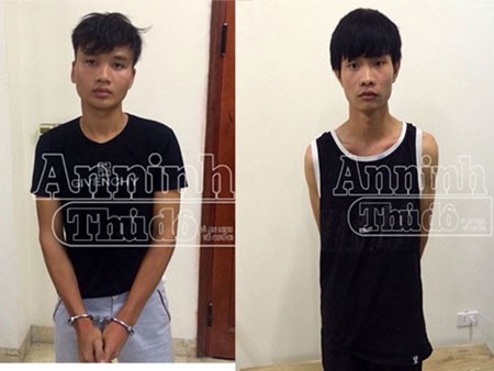 Chân dung hai tên trộm đã đột nhập nhà ca sỹ Mỹ Linh ngày 5/9.