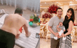Chăm con khéo như ông xã Lan Khuê mùa dịch: Vừa tập nâng cao sức khoẻ vừa chơi với quý tử, một công đôi việc phụ vợ