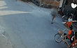 Clip: Người phụ nữ nghi tâm thần liên tục cầm gậy gộc tấn công học sinh, nhiều em sợ hãi bỏ xe đạp tháo chạy