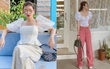Các mỹ nhân Việt diện quần ống rộng với 4 kiểu áo 
