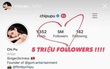 Instagram của Chi Pu tăng giảm thất thường lượng follower, cư dân mạng đặt ra nhiều nghi vấn!