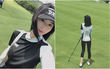 Bạn gái Huy Hùng gia nhập hội gái xinh có điều kiện mê golf, mỗi lần ra sân là chụp đủ 7749 kiểu ảnh mới chịu