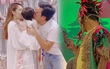 Trường Giang vô tư lôi điện thoại facetime với con gái và Nhã Phương giữa buổi quay hình