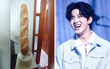 Netizens cười ngất với chiếc bánh mì khổng lồ nam idol người Hàn được tặng dịp sinh nhật, tưởng đâu mua ở Big C Việt Nam