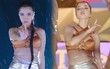 Bích Phương diện đồ buộc dây táo bạo nhưng lại sồ sề bụng mỡ, mẹ ruột vào ngay 