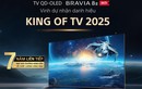 Sony BRAVIA 8 II gây sốt toàn cầu với giải thưởng “King of TV 2025”