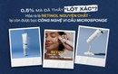 0,5% mà đã thấy khác biệt? Hóa ra là Retinol nguyên chất - lại còn được bọc công nghệ vi cầu Microsponge