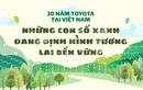 30 năm Toyota tại Việt Nam: Những con số xanh đang định hình tương lai bền vững