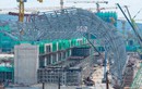 Mái thép của Trung tâm Hội nghị APEC nặng tương đương 100 máy bay Boeing