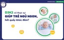 D3K2 có giúp trẻ ngủ ngon, hết quấy khóc đêm?