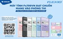 Máy tính khoa học FLEXIO đạt chuẩn mang vào phòng thi