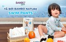 Mùa hè sành điệu của con: Tã bơi Bambo Nature, nhẹ tênh dưới nước!