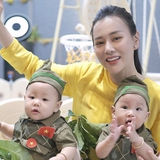 Phương Oanh khoe ảnh con gặm đùi gà, dân tình lại chỉ chú ý tới một món đồ