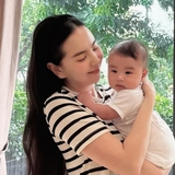 Cho con tập thể thao mỗi sáng, MC Mai Ngọc nhờ cậy tới 1 thứ siêu mát để khỏi lo mồ hôi