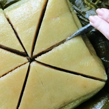 Không phải dùng lạt, làm thế này cắt bánh chưng không lo dính: Đơn giản chỉ 3 bước, ai cũng làm được