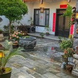 Bỏ phố về quê, người đàn ông cải tạo sân 100m² đẹp suốt 4 mùa: Không cần giàu vẫn sống an yên