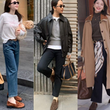 Giày trắng "thất sủng" rồi! Mùa xuân năm nay chị em cứ sắm "giày nâu" đảm bảo mặc gì cũng sang, hack dáng cực đỉnh