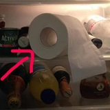 Không phải mê tín, giờ mới biết vì sao nhiều nhà để 1 cuộn giấy vệ sinh trong tủ lạnh