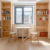 Gia đình 4 người sống trong căn hộ rộng 36m² ở khu vực có trường học tốt: Không có phòng khách hay phòng ăn nhưng vẫn rất hạnh phúc