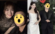 Tá hoả cảnh người lạ trà trộn vào đám cưới Quỳnh Châu, phản ứng gây sốc khi bị phát hiện "phông bạt"