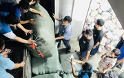 TP Hồ Chí Minh vận chuyển gấp 15 tấn nhu yếu phẩm đến Khánh Hòa trong đêm 21/11