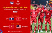 BTC SEA Games 33 "quay xe" vì mưa lũ, U22 Việt Nam chốt địa điểm thi đấu mới