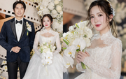Đám cưới diễn viên Đình Tú - Ngọc Huyền: Dâu rể gấp đôi visual, Quỳnh Nga và dàn mỹ nhân Vbiz đổ bộ