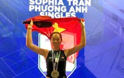 Sophia Phương Anh vô địch giải pickleball danh giá nhất thế giới