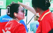 Đẳng cấp: Nữ xạ thủ xinh đẹp Trịnh Thu Vinh giành 2 HCV, phá 2 kỉ lục SEA Games chỉ trong 1 buổi sáng
