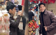 Tóm gọn "chồng yêu" của Hứa Quang Hán dạo chơi chợ Bến Thành, ăn vặt "hòa tan" như trai Việt thứ thiệt