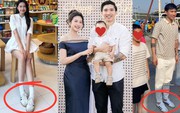 Lỡ đi giày đôi cùng Văn Hậu mặc dù đã cũ, tiểu thư Doãn Hải My bị đồn chồng sa sút, hết tiền