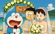 Nobita và Shizuka đến Việt Nam tổ chức đám cưới ở "resort đắt nhất nước" sẽ như thế nào?