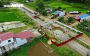 Xe máy rơi xuống 'hố tử thần': Nước dâng trở lại, 1 tuần chưa tìm thấy nạn nhân