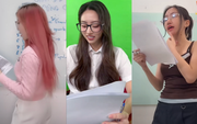 Sao Việt thi nhau giải đề THPT: Dàn Chị Đẹp - Em Xinh lên sóng ầm ầm, không thấy bóng bất kỳ sao nam nào!