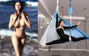 Gái một con - Thiên An cực chăm tập 2 môn thể thao, bảo sao dáng đẹp, eo thon, body nuột nà thế!
