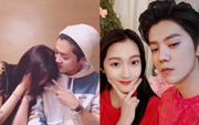 Lộc Hàm - Quan Hiểu Đồng "ngó lơ nhau" trong ngày Lễ Tình nhân: Ngôn tình Cbiz “toang” thật rồi?