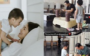 Ông xã thiếu gia của ngọc nữ showbiz, là một trong những người thừa kế gia tộc hàng nghìn tỷ vẫn tự tay chăm con từ nhỏ đến lớn