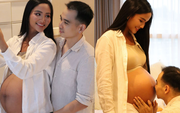 Hoa hậu H'Hen Niê cuối thai kỳ: Visual vẫn nét căng, chồng có hành động top 1 "nuông chiều" vợ